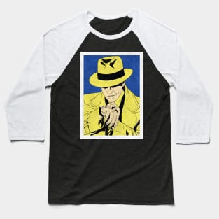 DICK TRACY (Pop Art) Baseball T-Shirt